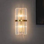 LumaLuxe Elegant Gold Wall Sconce With Warm Ambient Glow | Veisp