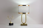 AureoBeam Golden Desk Lamp With Retro Postmodern Style | Veisp