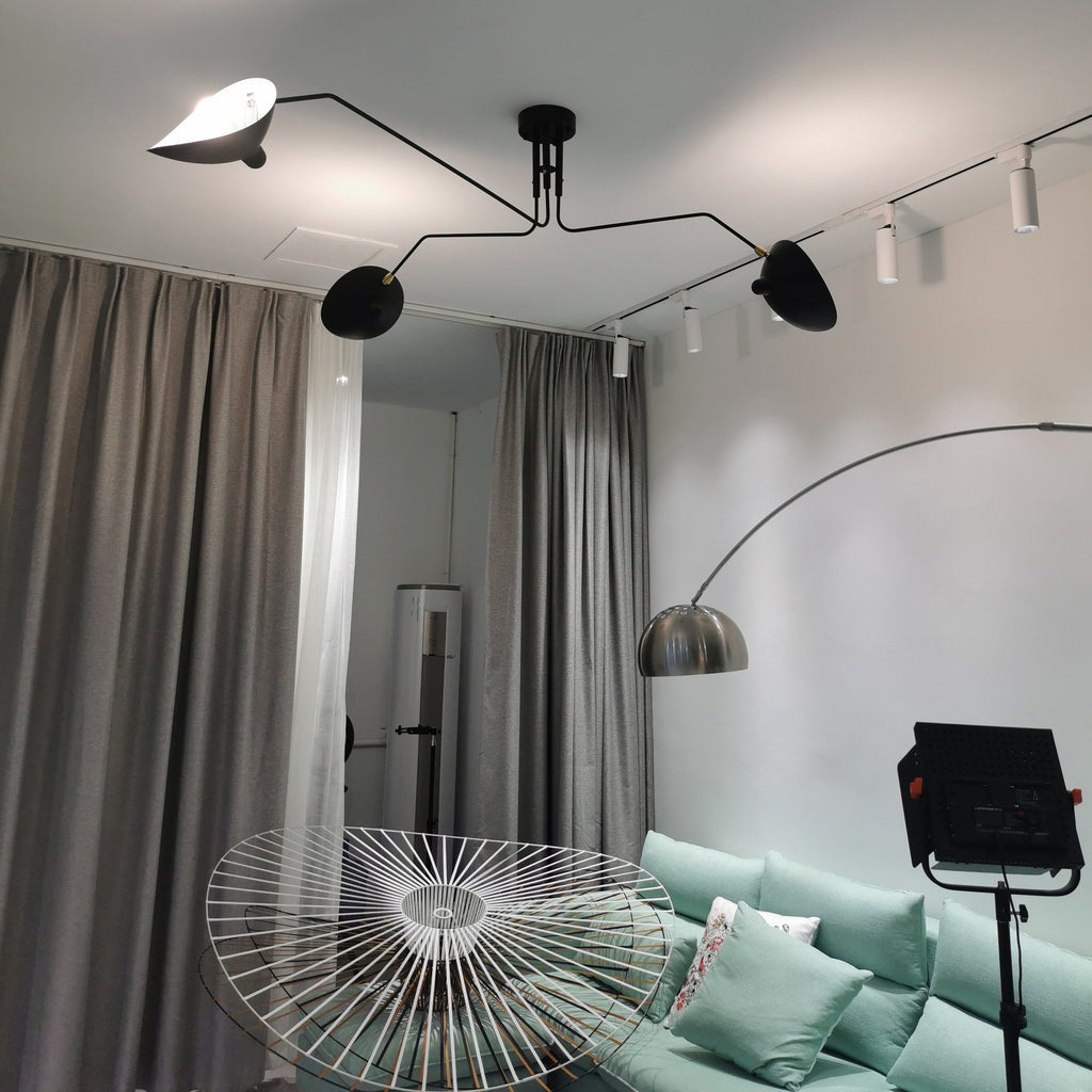 Luminelle Modern Ceiling Lamp, Lacquered Steel Finish | Veisp
