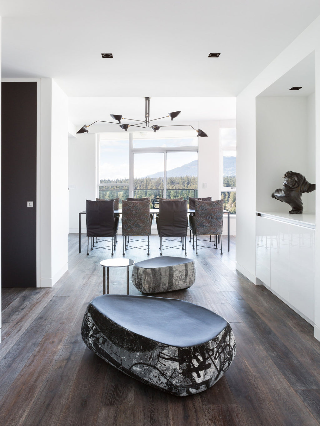 Luminelle Modern Ceiling Lamp, Lacquered Steel Finish | Veisp