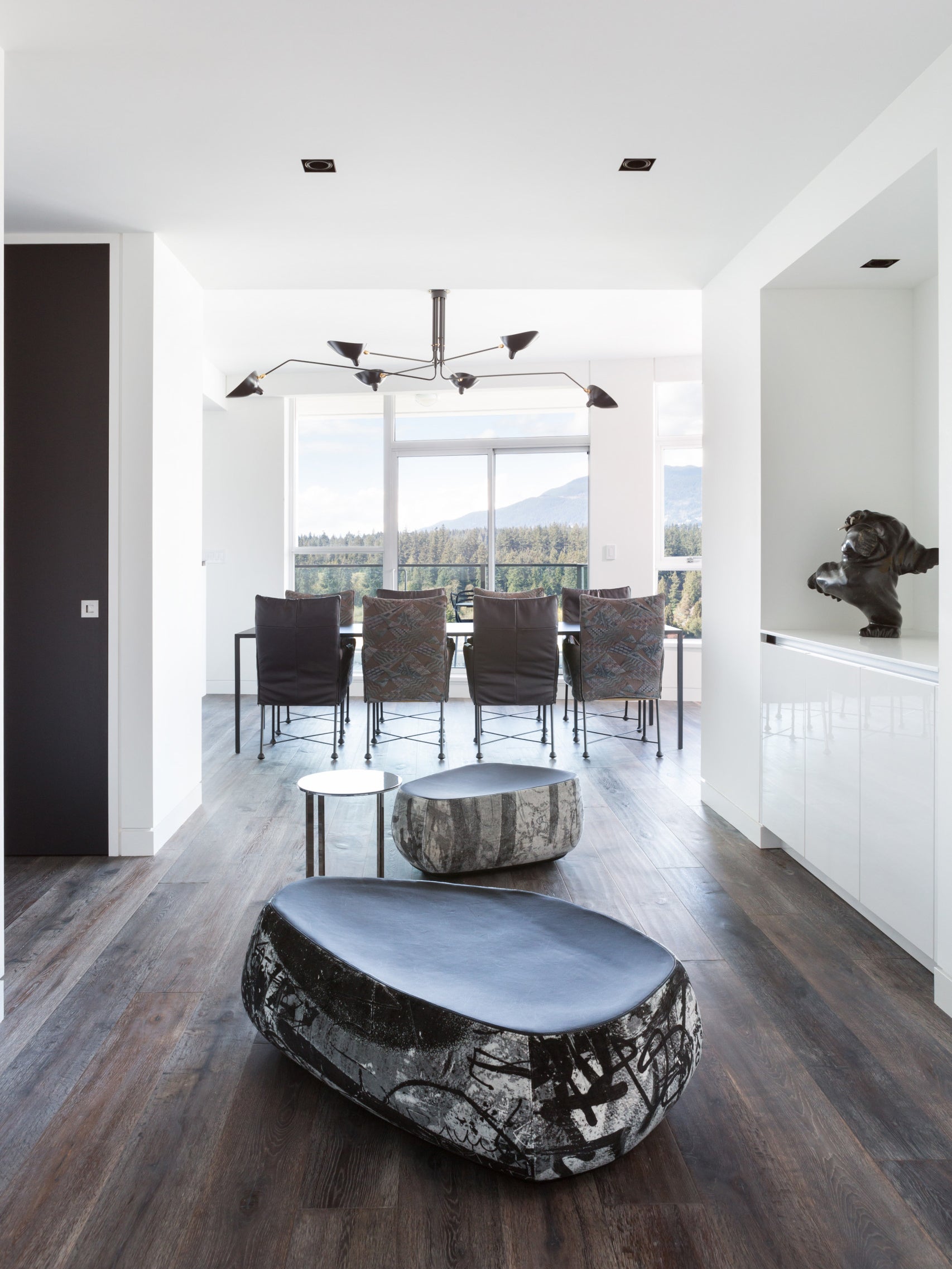 Luminelle Modern Ceiling Lamp, Lacquered Steel Finish | Veisp