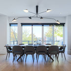 Luminelle Modern Ceiling Lamp, Lacquered Steel Finish | Veisp