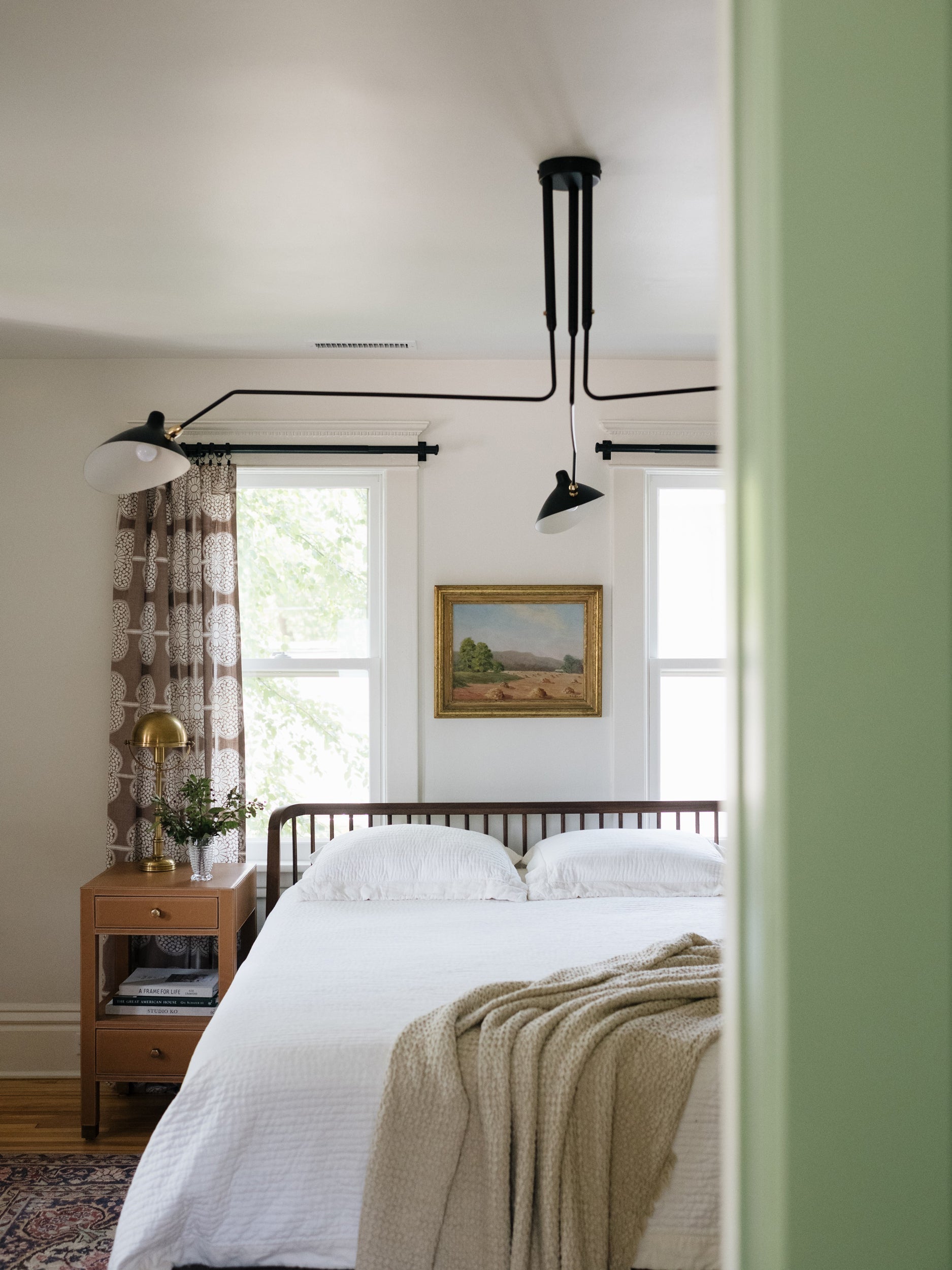 Luminelle Modern Ceiling Lamp, Lacquered Steel Finish | Veisp