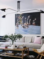 Luminelle Modern Ceiling Lamp, Lacquered Steel Finish | Veisp