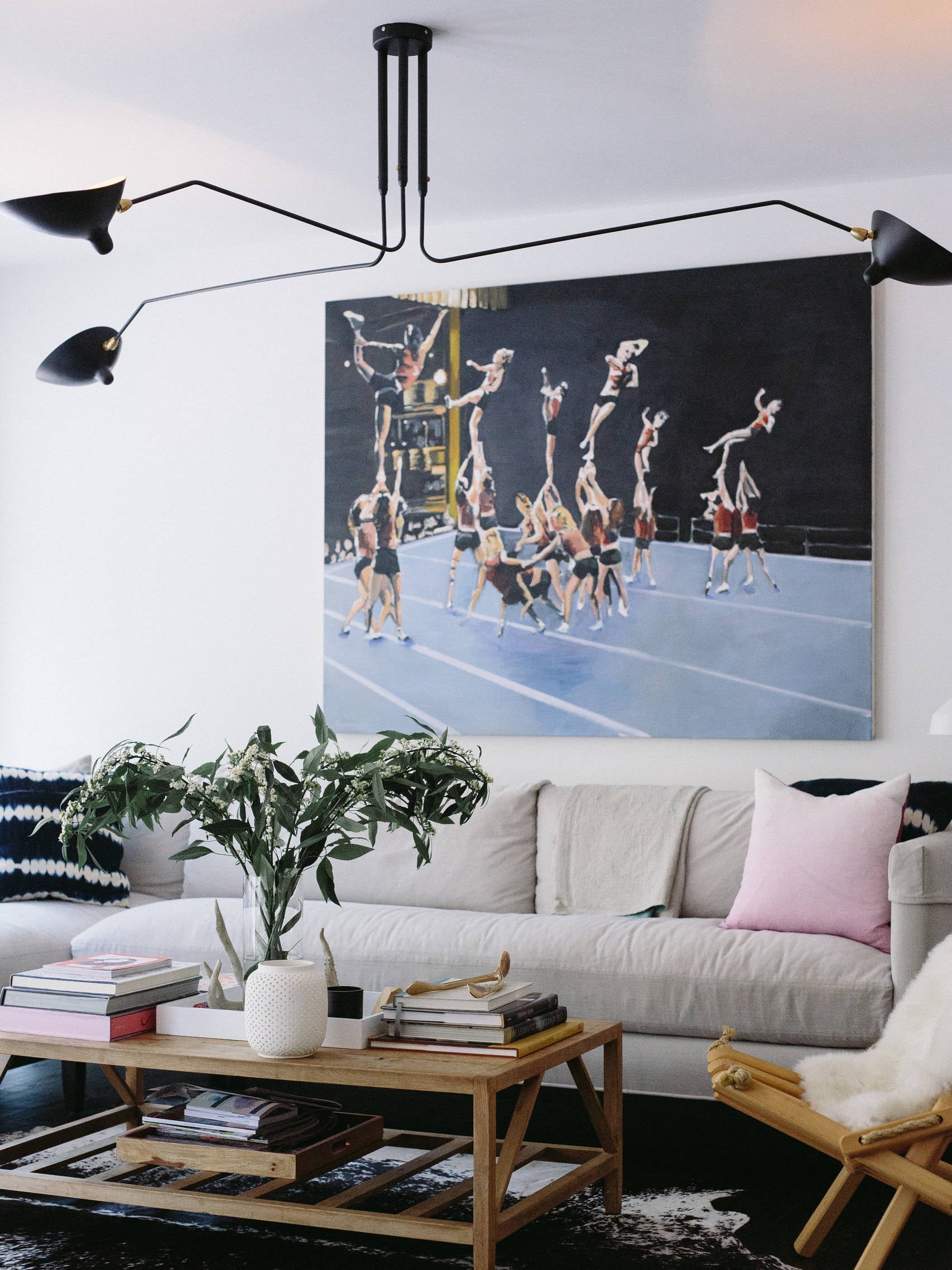 Luminelle Modern Ceiling Lamp, Lacquered Steel Finish | Veisp