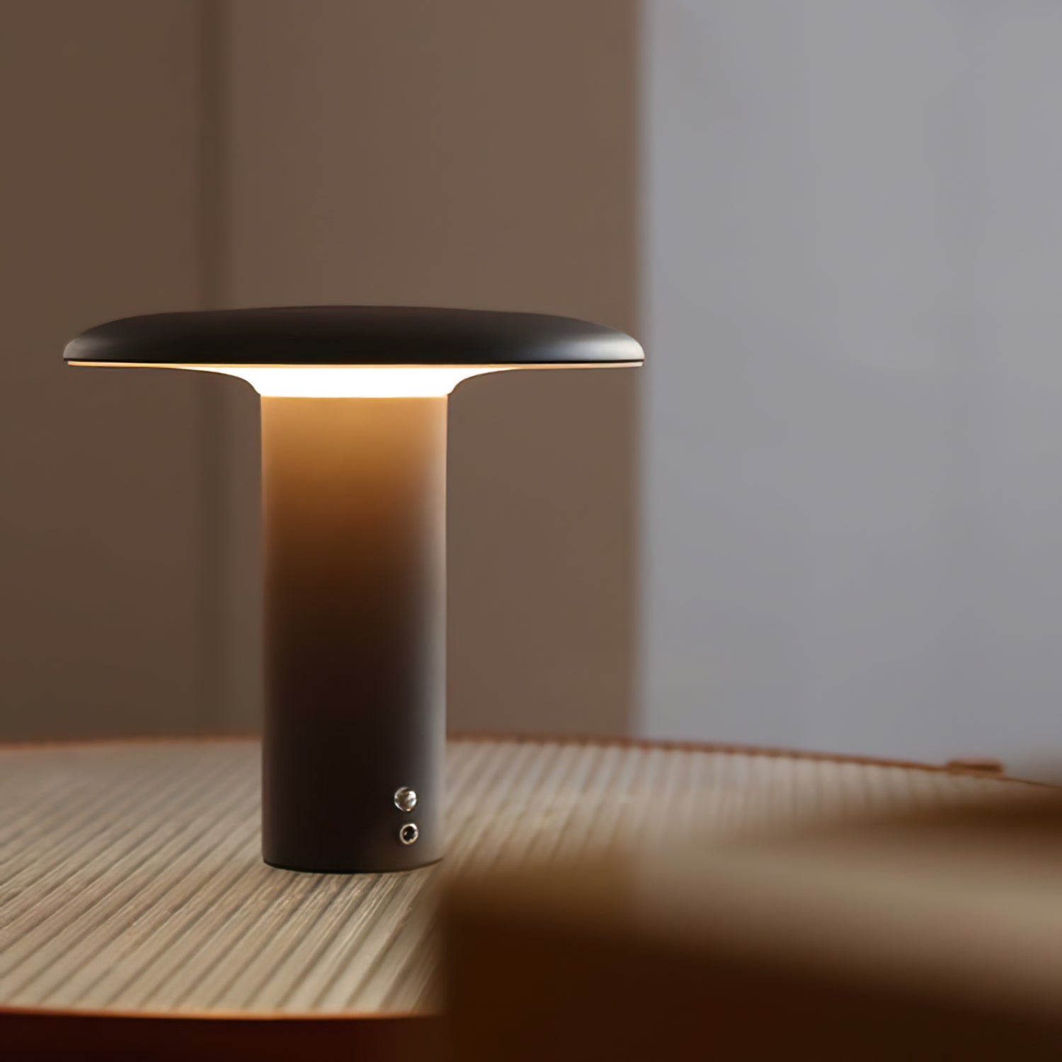 LumaFlow Minimalist LED Table Lamp With USB Charging | Veisp