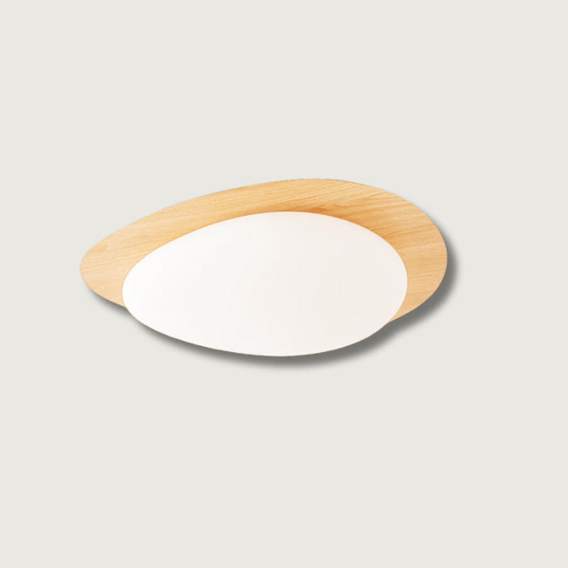 Avenora Minimalist Opal Acrylic Ceiling Light Warm Glow | Veisp