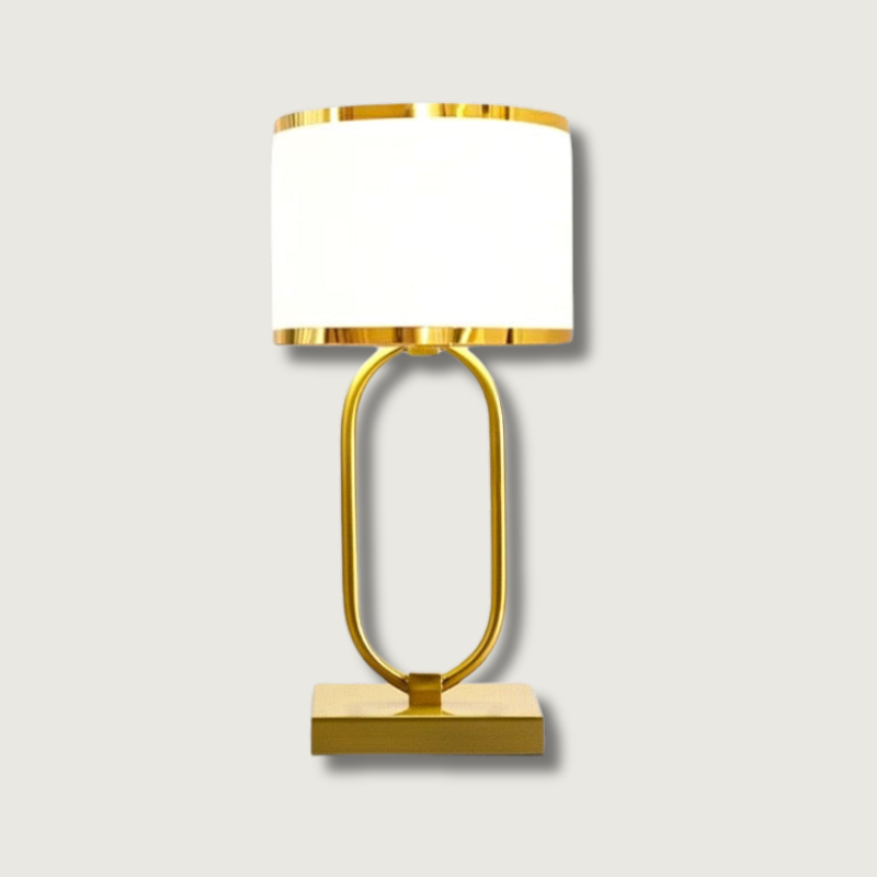AureoBeam Golden Desk Lamp With Retro Postmodern Style | Veisp