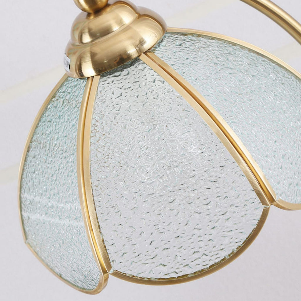 LioraBloom | Floral Glass Table Lamp, Luxurious Home Accent | Veisp