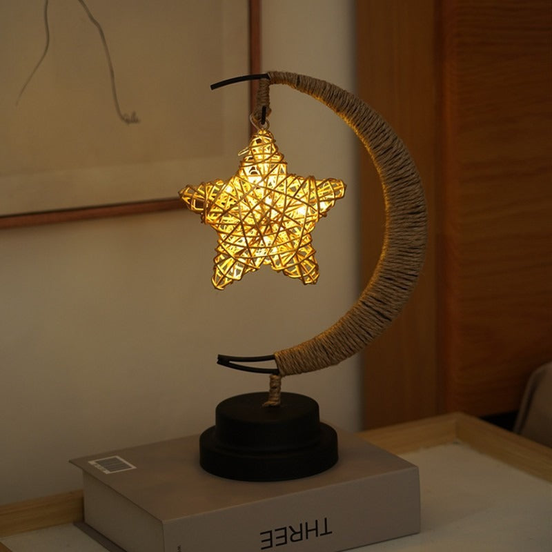 Aurelle | Warm Glass Moon Lamp for Soft Ambient Lighting | Veisp