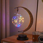 Aurelle | Warm Glass Moon Lamp for Soft Ambient Lighting | Veisp