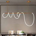 LumaWeft | Chic LED Rope Pendant Light For Living Spaces | Veisp