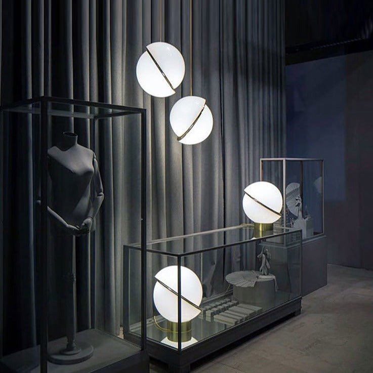 Lumora | Sleek Contemporary Pendant Light For Home Office | Veisp