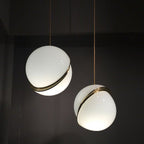 Lumora | Sleek Contemporary Pendant Light For Home Office | Veisp