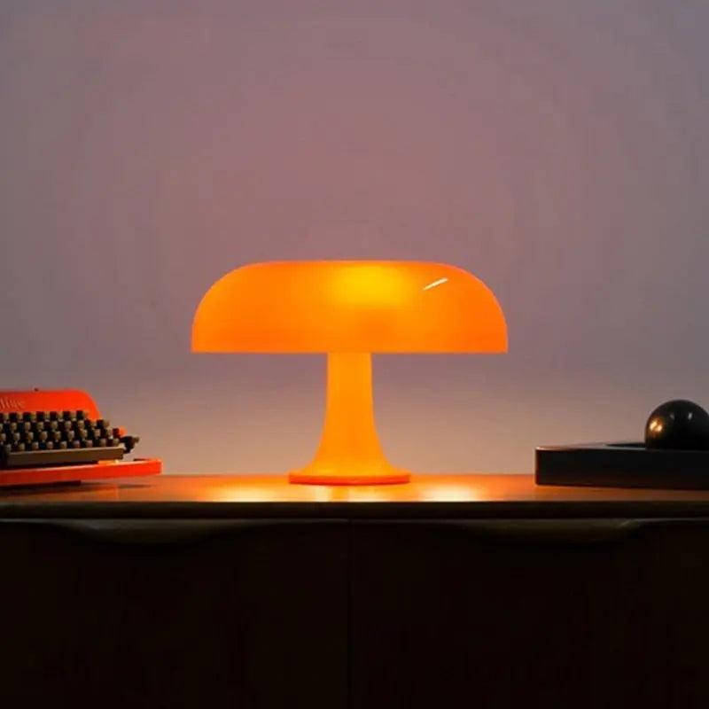 LumaFungi Nordic Mushroom Table Lamp For Home Decor | Veisp